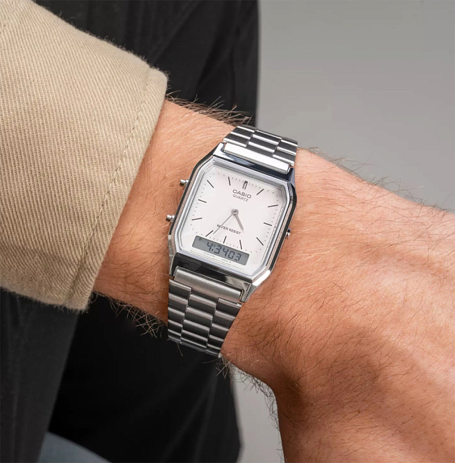 Винтажные Casio AQ-230A-7D из 1970-х годов