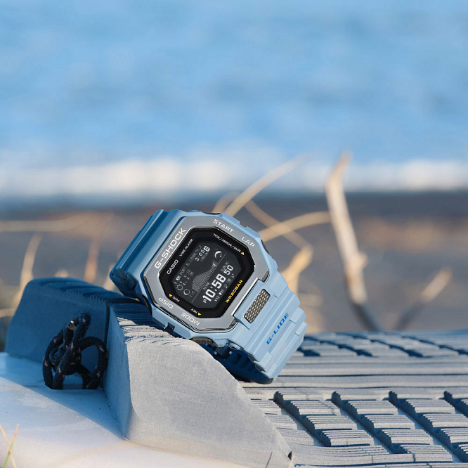 Новинка G-Shock GBX-100-2A из серферской серии G-LIDE