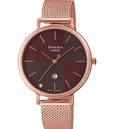 Casio Sheen SHE-4547 — релиз 4 женских моделей