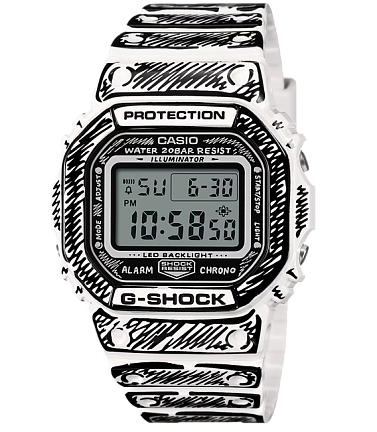 Casio G-Shock DW-5600JV-7E прямо из комиксов