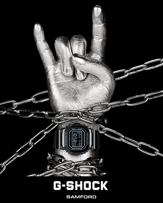 Редкая коллаба GM-5600BWD-1E: G-Shock x Bamford