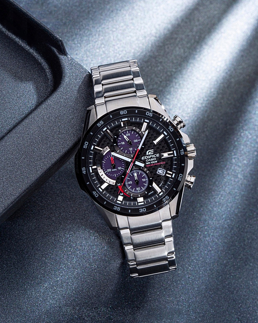 Casio Edifice EQS-900DB-1A — фотообзор модели