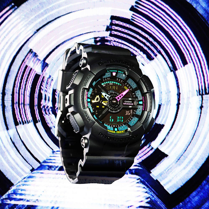 Харизматичная модель G-Shock GA-110MF-1A