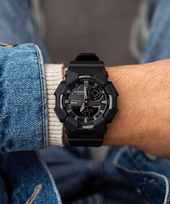 G-Shock GA-B010-1A1 с солнечной батареей, блютус и шагомером