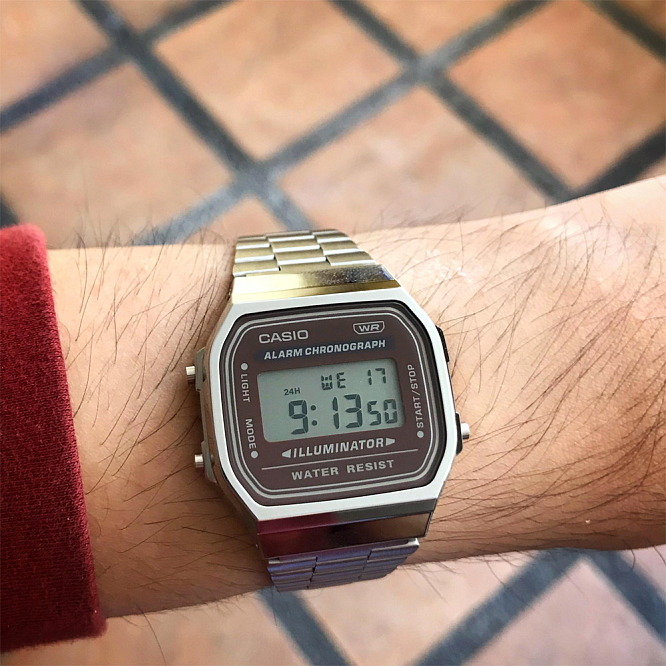Винтажная модель Casio A168WA-5A уже в продаже