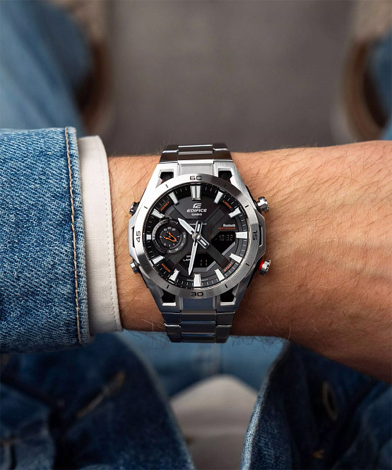 Новинка Casio Edifice ECB-2300D-1A уже в России