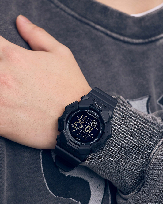 Цифровые G-Shock GD-010-1A1 в стелс расцветке