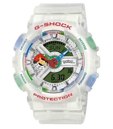 G-Shock x Pokemon: редкая лимитка GA-110PKM-7A