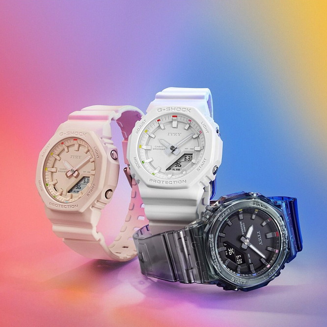 3 редкие модели G-Shock x Itzy уже в России