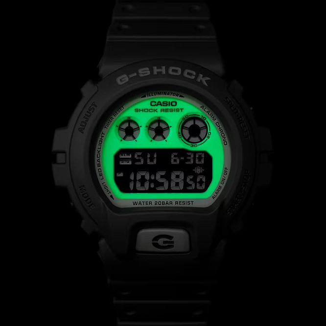 G-Shock DW-6900HD-8E — редкая лимитка с необрайтом