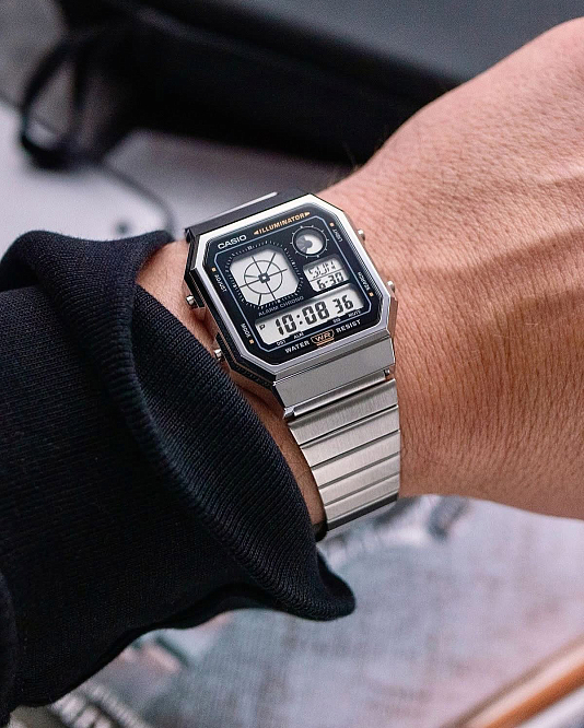 Харизматичный цифровой винтаж Casio A130WE-1A