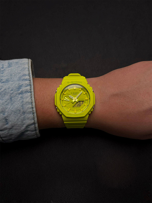 Релиз яркой модели Casio G-Shock GA-2100-9A9