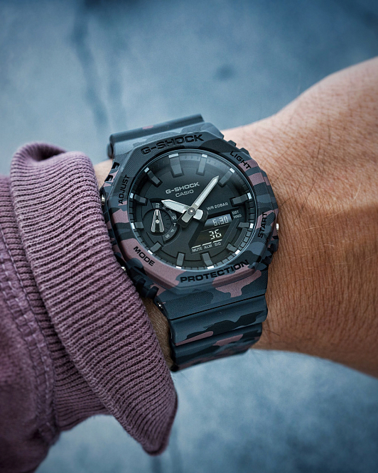 Горячий релиз модели G-Shock GA-2100CM-8A в России