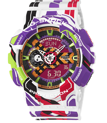 Casio G-Shock X EVANGELION GA-110EVA30-7A редкая коллаба