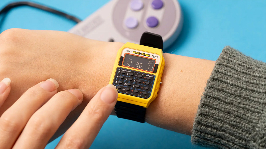 Casio x Pac-Man лимитка CA-53WPC-1B в России
