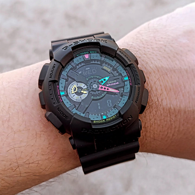 Харизматичная модель G-Shock GA-110MF-1A