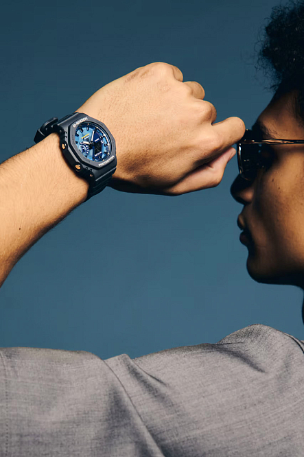 G-Shock GA-2100AS-2A — детальный фотообзор модели