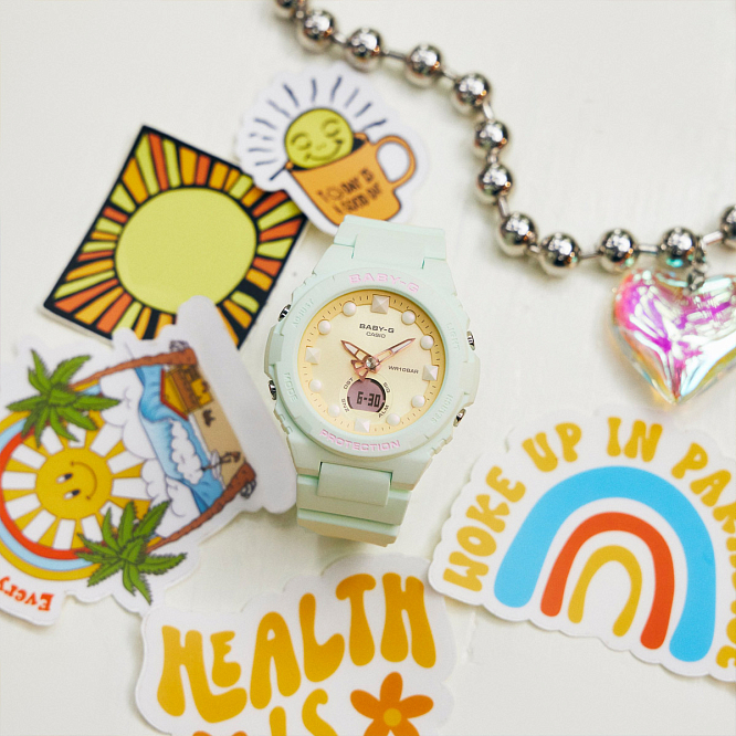 Летние Casio Baby-G BGA-320FH-3A уже доступны 🌞