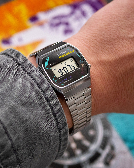 Редкие Casio A168WEPC-7A x PacMan уже в продаже