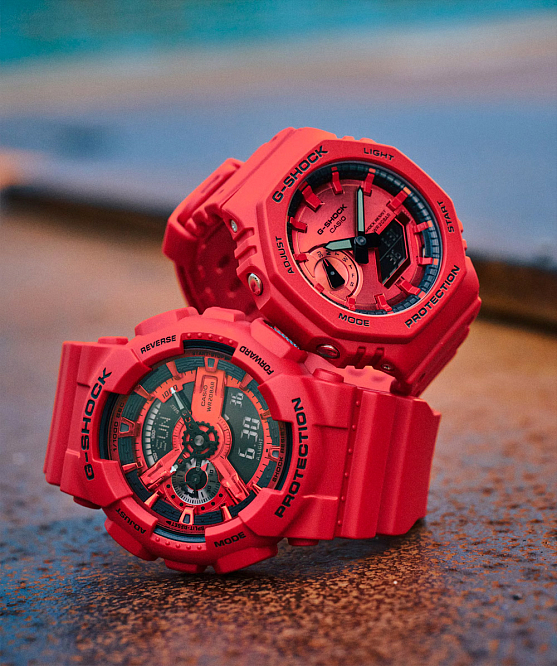 Релиз ярких G-Shock GA-110RRB-4A уже в России
