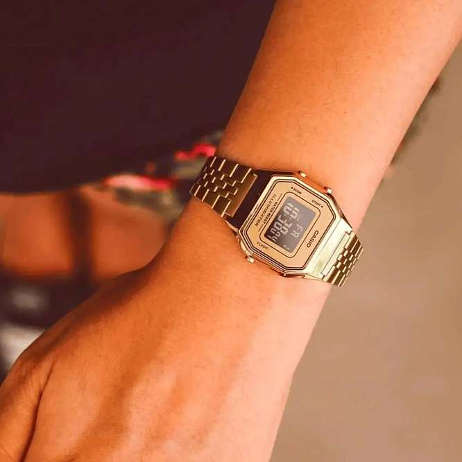 Женские Casio LA680WGA-9B в компактном корпусе