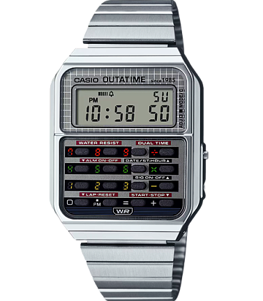 Casio CA-500WEBF-1A x "Назад в будущее" — редкая лимитка