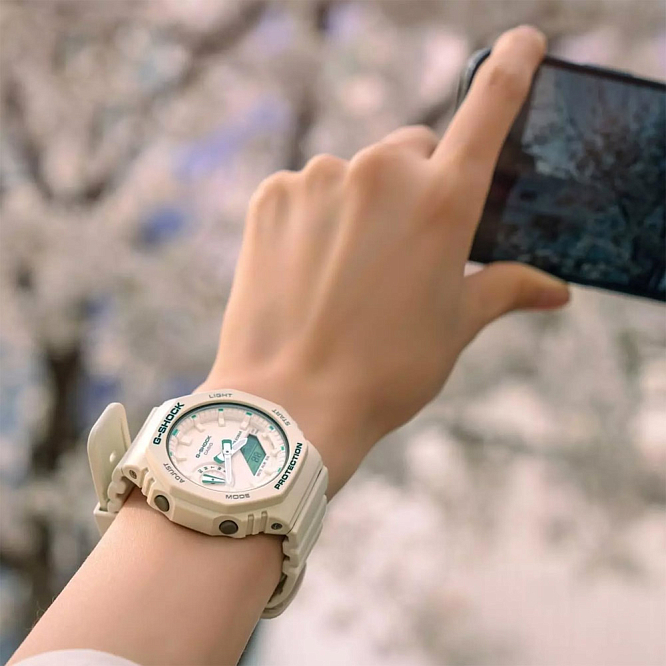 G-Shock GMA-S2100GA-7A — фотообзор унисекс модели