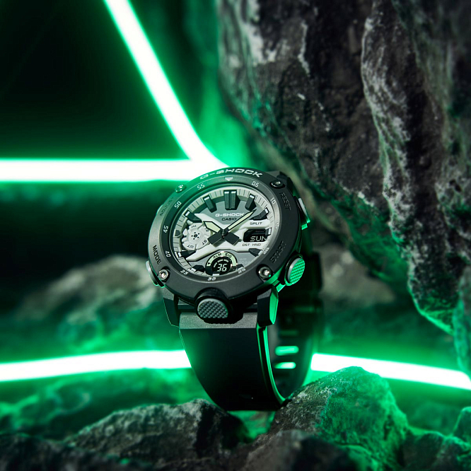 Светящиеся G-Shock GA-2000HD-8A уже в продаже