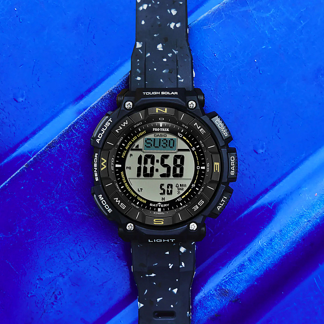Горячий релиз модели Casio Pro Trek PRG-340SC-2E
