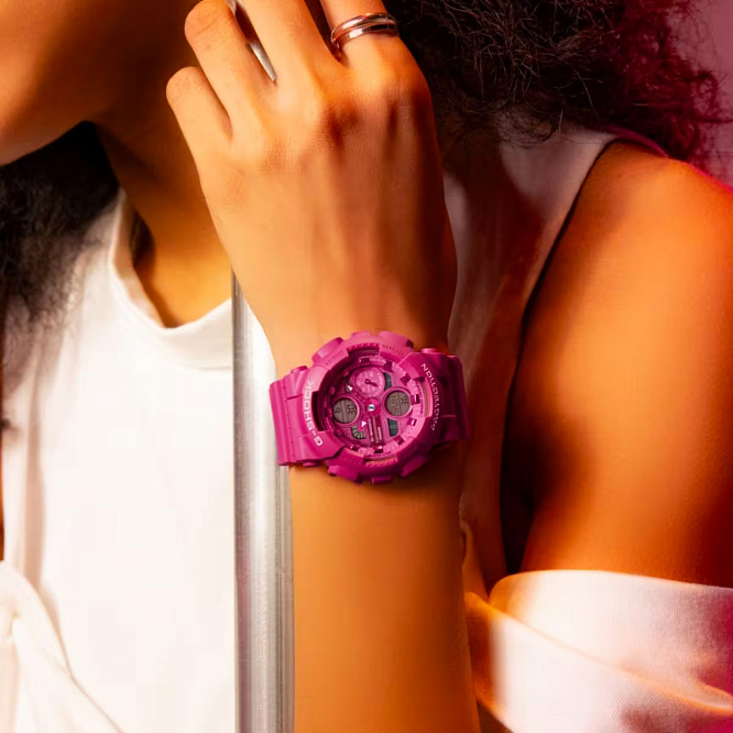 Яркие розовые G-Shock GMA-S140PP-4A уже в России