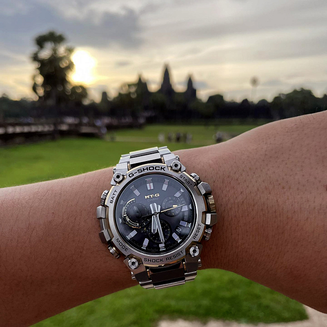 Редкая премиальная модель Casio G-Shock MTG-B3000D-1A9 