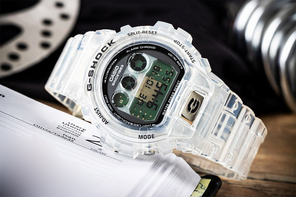 Лимтированный релиз Clear Remix Series к 40-летию бренда G-Shock