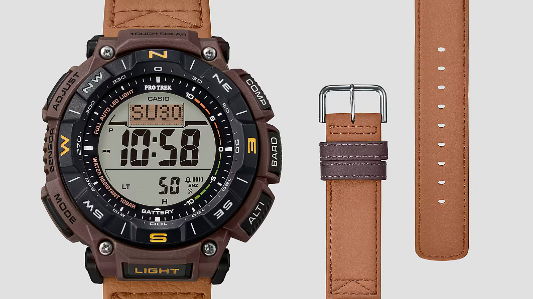 Новинка Pro Trek PRG-340L-5E на огнеупорном ремешке